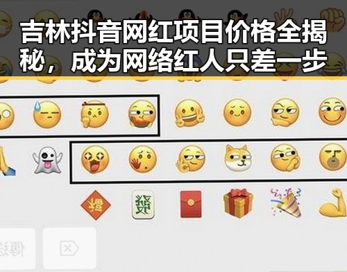 吉林抖音网红项目价格全揭秘，成为网络红人只差一步