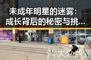 未成年明星的迷雾:成长背后的秘密与挑战✨